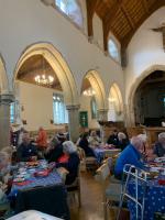 Memory Cafe Christmas Celebration at All Saints Church Cotgrave. 